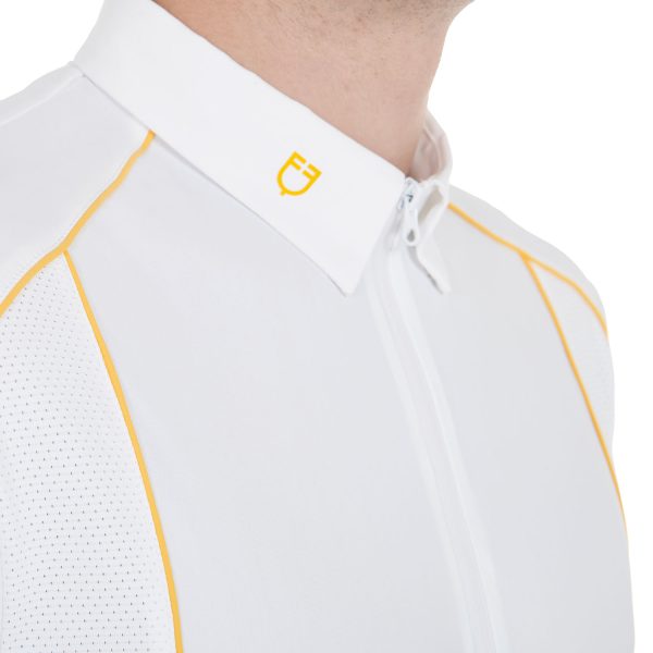 MEN'S COMPETITION POLO SHIRT SS ZIP - immagine 9