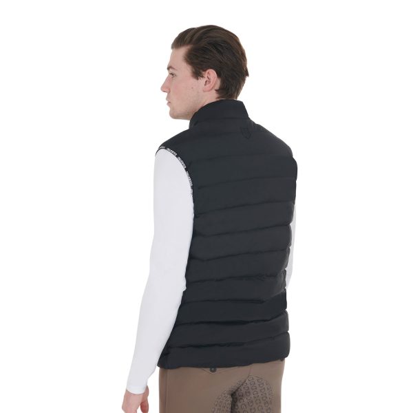 MEN'S STRETCH FABRIC QUILTED VEST - immagine 3