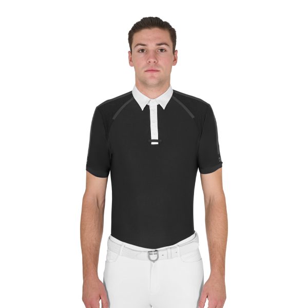 MEN'S COMPETITION POLO SHIRT SS BUTTONS - immagine 2