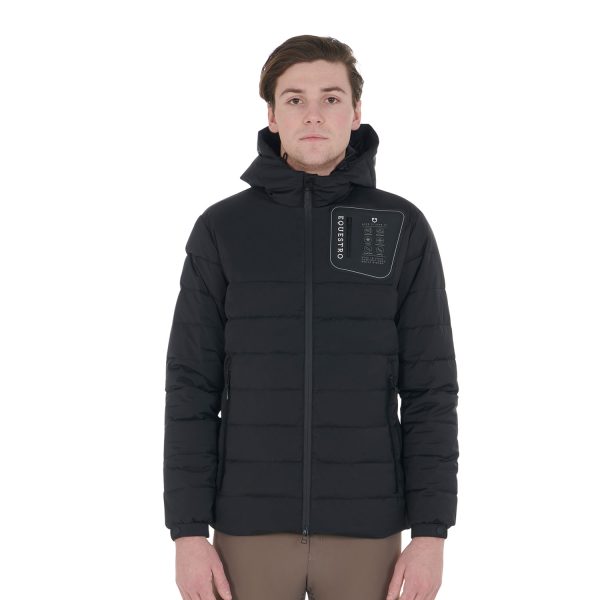 MEN'S QUILTED STRETCH FABRIC JACKET - immagine 2