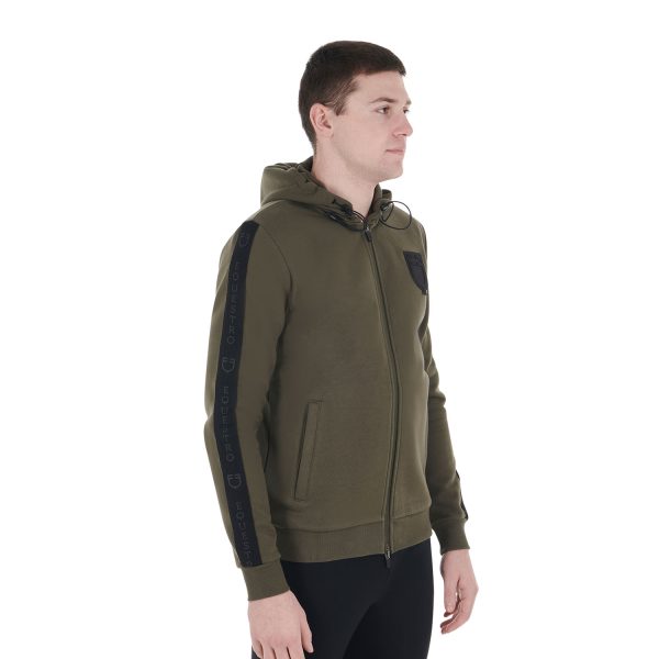 MEN'S FULL ZIP HOODIE WITH INSIDE FLEECE - immagine 5