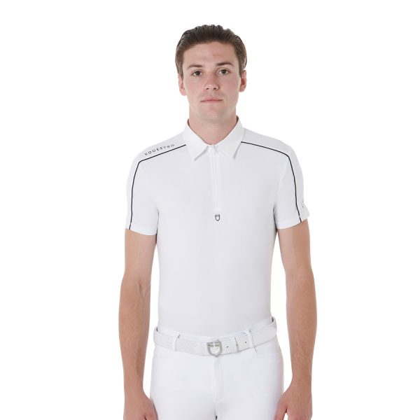 MEN'S COMPETITION POLO SHIRT SS MESH TRIM - immagine 8