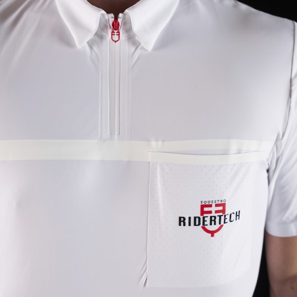 MEN'S COMPETITION RIDERTECH POLO SHIRT SS WITH ZIP - immagine 6