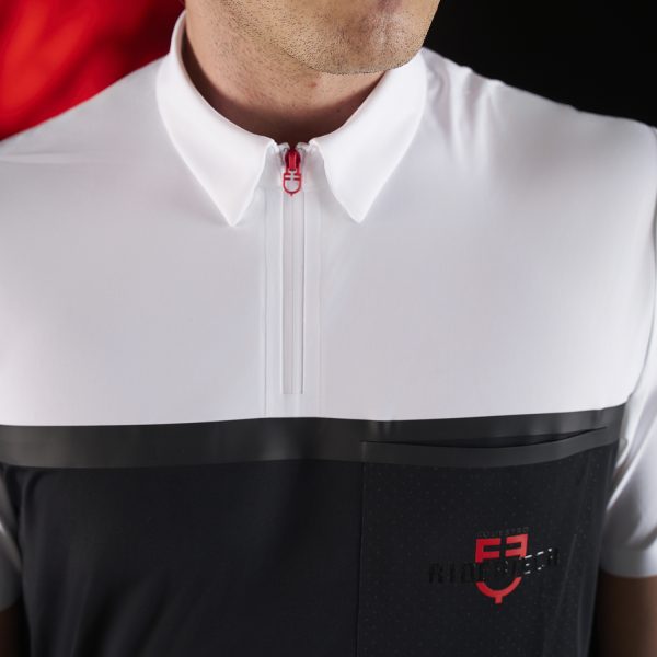 MEN'S COMPETITION RIDERTECH POLO SHIRT SS WITH ZIP - immagine 11