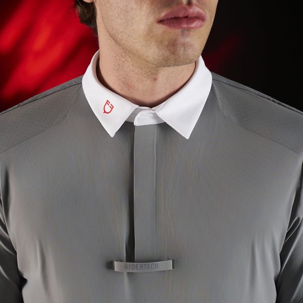 MEN'S COMPETITION RIDERTECH POLO SHIRT SS WITH BUTTONS - immagine 4