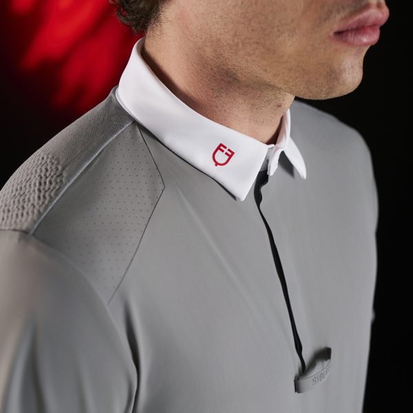 MEN'S COMPETITION RIDERTECH POLO SHIRT SS WITH BUTTONS - immagine 7