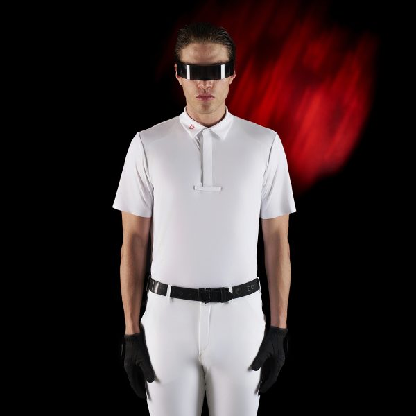 MEN'S COMPETITION RIDERTECH POLO SHIRT SS WITH BUTTONS - immagine 11