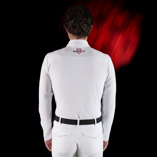 MEN'S COMPETITION RIDERTECH LS POLO SHIRT WITH ZIP - immagine 19