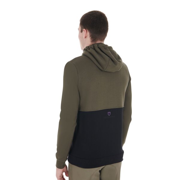 MEN'S COTTON FLEECE HOODIE ZIP - immagine 3