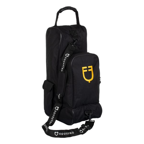 BOOT BAG TWO ZIPS WITH SHOULDER STRAP