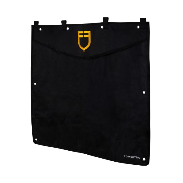 STABLE DRAPE WITH EMBROIDERED LOGO 135X130 - immagine 2