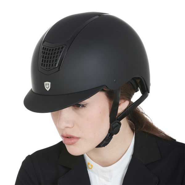 CASCO EQUESTRO MODELLO ECLIPSE PLAIN MATT ROWEL FITTING - immagine 6