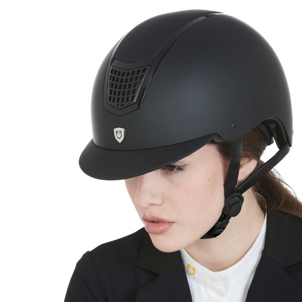 CASCO EQUESTRO MODELLO ECLIPSE PLAIN MATT ROWEL FITTING - immagine 7