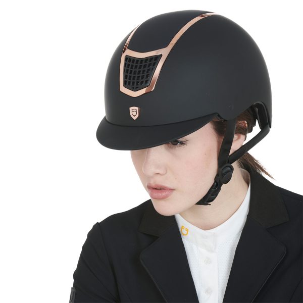 CASCO EQUESTRO MODELLO ECLIPSE PLAIN MATT ROWEL FITTING - immagine 13