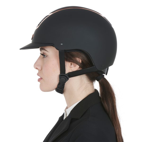 CASCO EQUESTRO MODELLO ECLIPSE PLAIN MATT ROWEL FITTING - immagine 14