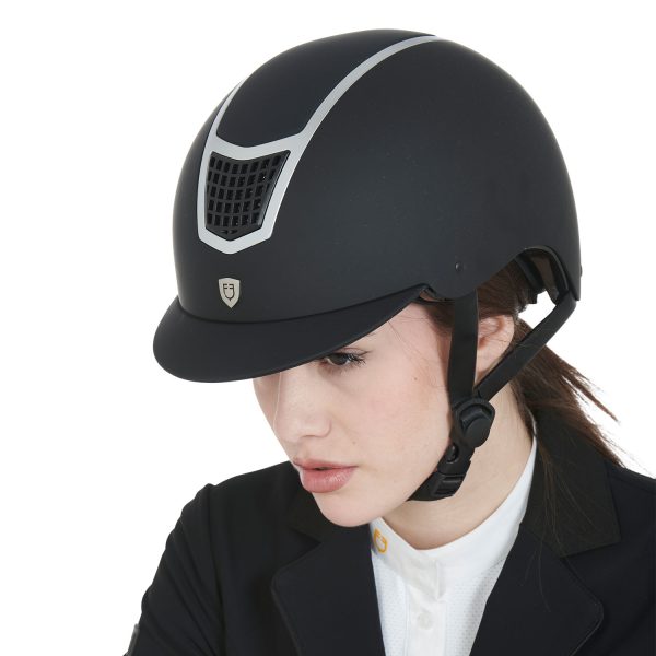 CASCO EQUESTRO MODELLO ECLIPSE PLAIN MATT ROWEL FITTING - immagine 19