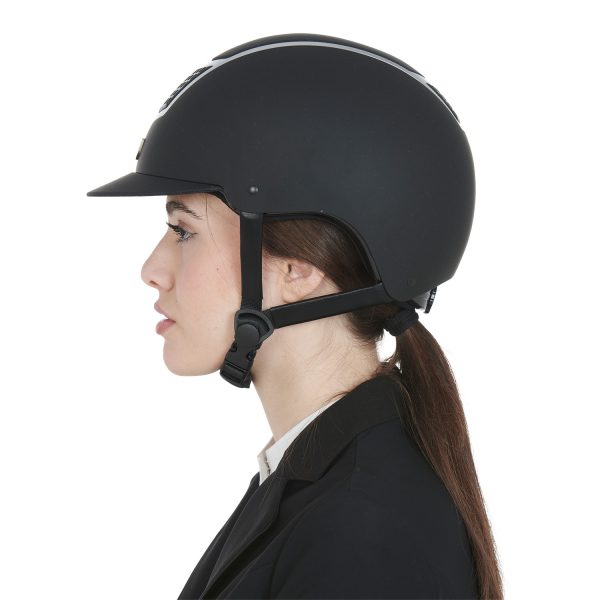 CASCO EQUESTRO MODELLO ECLIPSE PLAIN MATT ROWEL FITTING - immagine 20