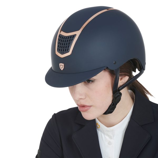 CASCO EQUESTRO MODELLO ECLIPSE PLAIN MATT ROWEL FITTING - immagine 31