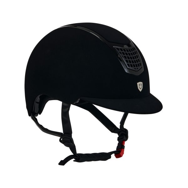 CASCO EQUESTRO MODELLO ECLIPSE PLAIN VELVET (3 PADDING) - immagine 2