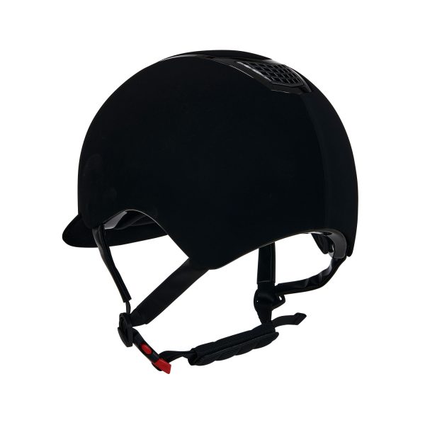 CASCO EQUESTRO MODELLO ECLIPSE PLAIN VELVET (3 PADDING) - immagine 3