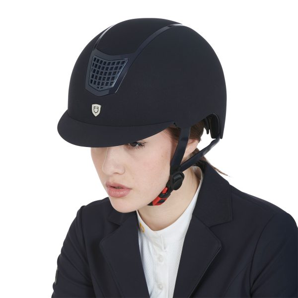 CASCO EQUESTRO MODELLO ECLIPSE PLAIN VELVET (3 PADDING) - immagine 24