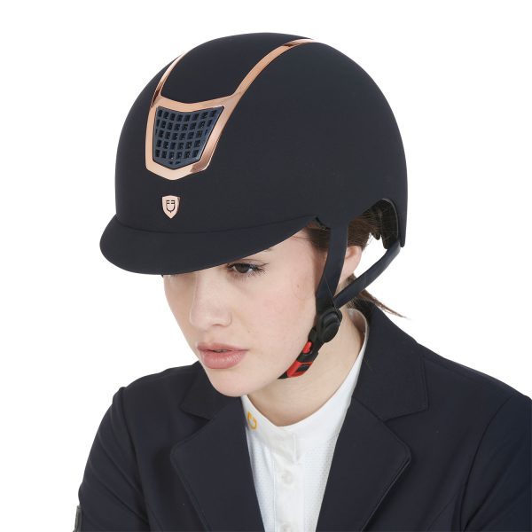 CASCO EQUESTRO MODELLO ECLIPSE PLAIN VELVET (3 PADDING) - immagine 30