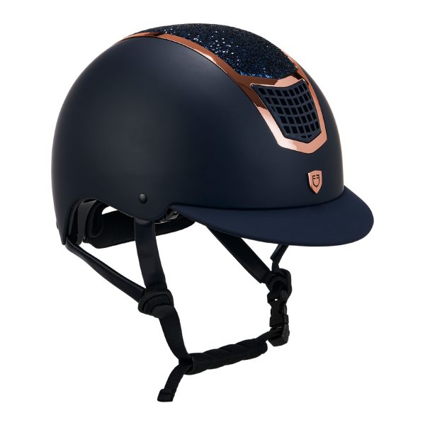 CASCO EQUESTRO MODELLO ECLIPSE STONE MAT ROWEL FITTING - immagine 12