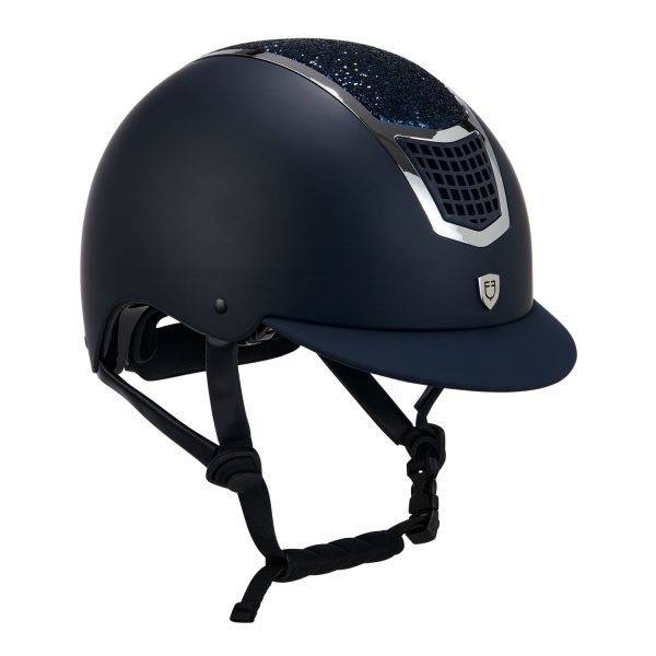 CASCO EQUESTRO MODELLO ECLIPSE STONE MAT ROWEL FITTING - immagine 17