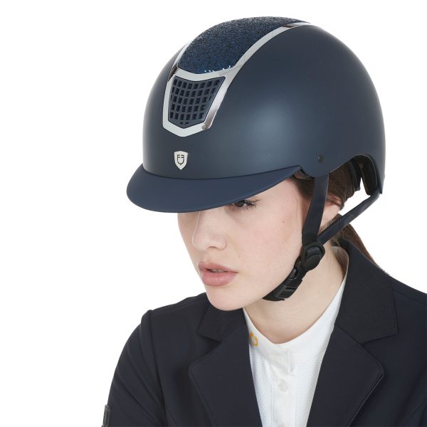 CASCO EQUESTRO MODELLO ECLIPSE STONE MAT ROWEL FITTING - immagine 20