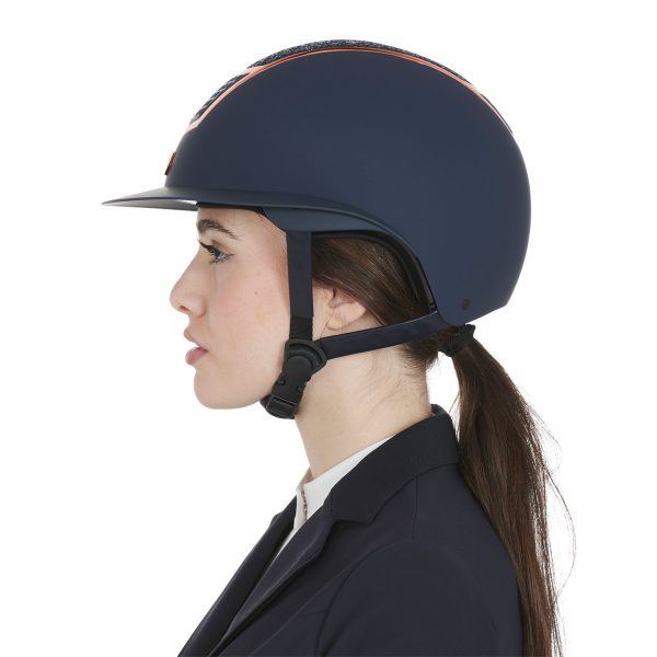 CASCO EQUESTRO MODELLO ECLIPSE STONE MAT WIDE VISOR (3 PADDING) - immagine 19