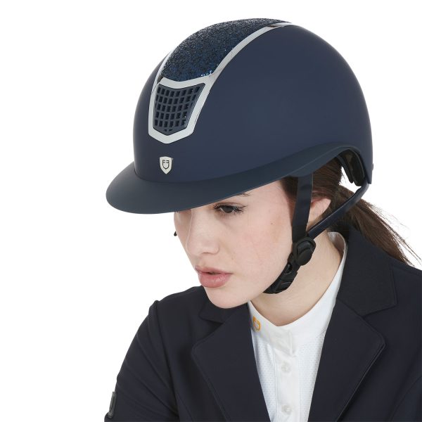 CASCO EQUESTRO MODELLO ECLIPSE STONE MAT WIDE VISOR (3 PADDING) - immagine 24