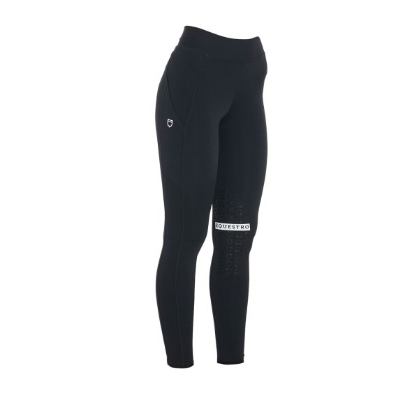 LEGGINGS EQUESTRO MODELLO KAO TESSUTO TECNICO ELASTICIZZATO - immagine 2