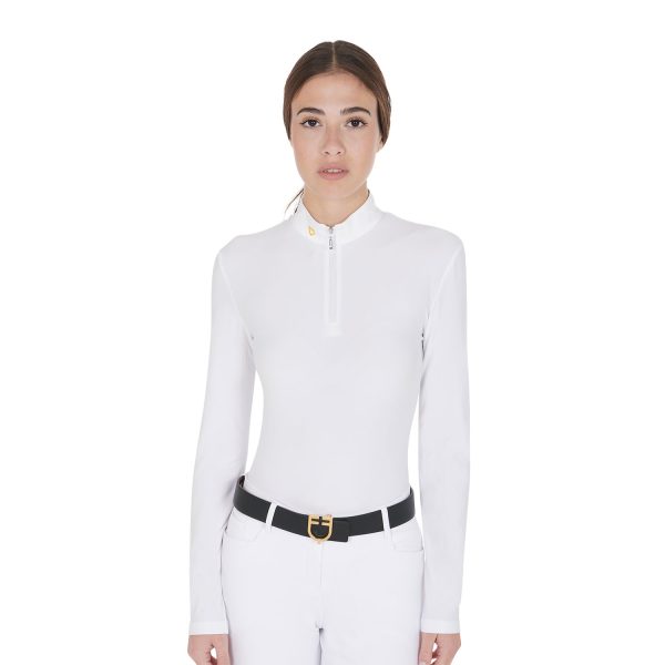 POLO DONNA EQUESTRO MANICA LUNGA MODELLO WARM+ - immagine 8