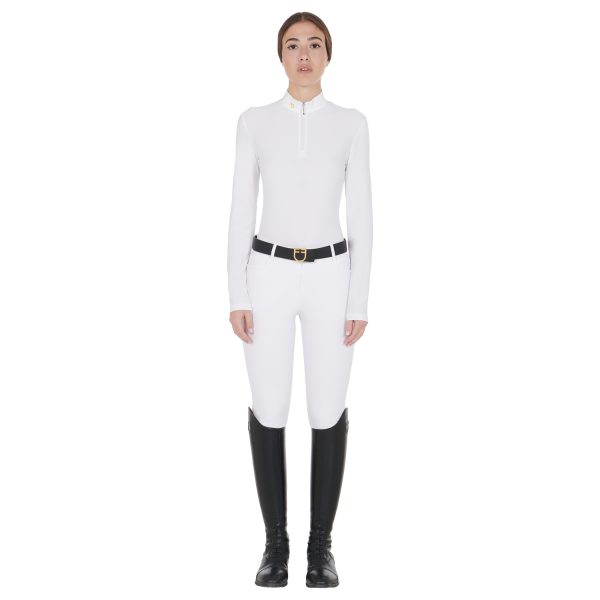 POLO DONNA EQUESTRO MANICA LUNGA MODELLO WARM+ - immagine 12