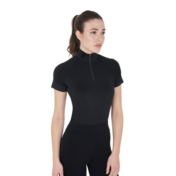 BASE LAYER DONNA EQUESTRO MANICA CORTA IN TESSUTO TECNICO