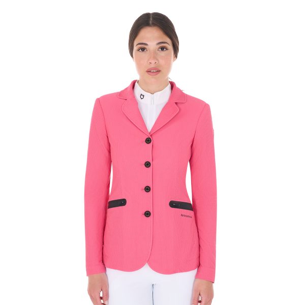 PERFORATED WOMAN RIDING JACKET - immagine 8