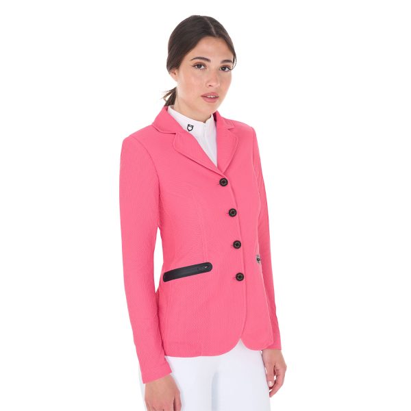 PERFORATED WOMAN RIDING JACKET - immagine 10