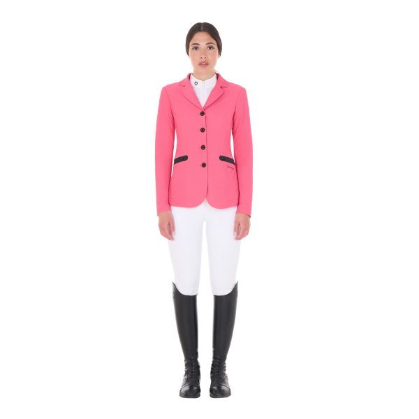 PERFORATED WOMAN RIDING JACKET - immagine 13