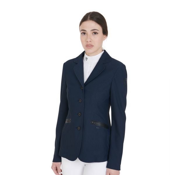 PERFORATED WOMAN RIDING JACKET - immagine 36