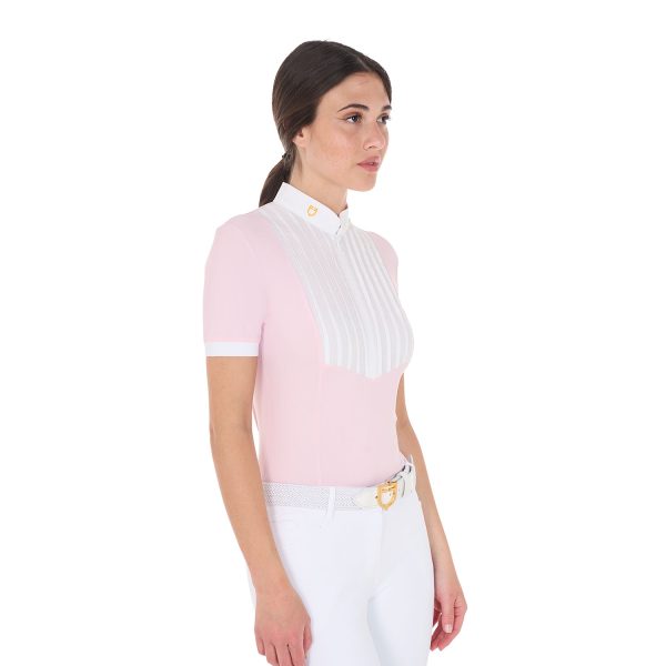 WOMAN POLO SHIRT SS ZIP - immagine 5