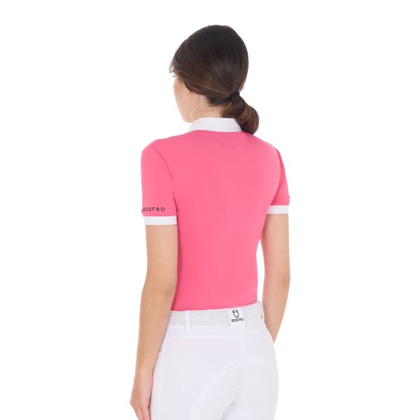 WOMAN POLO SHIRT SS ZIP - immagine 42