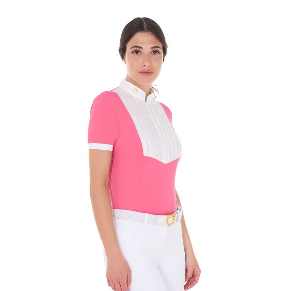 WOMAN POLO SHIRT SS ZIP - immagine 45