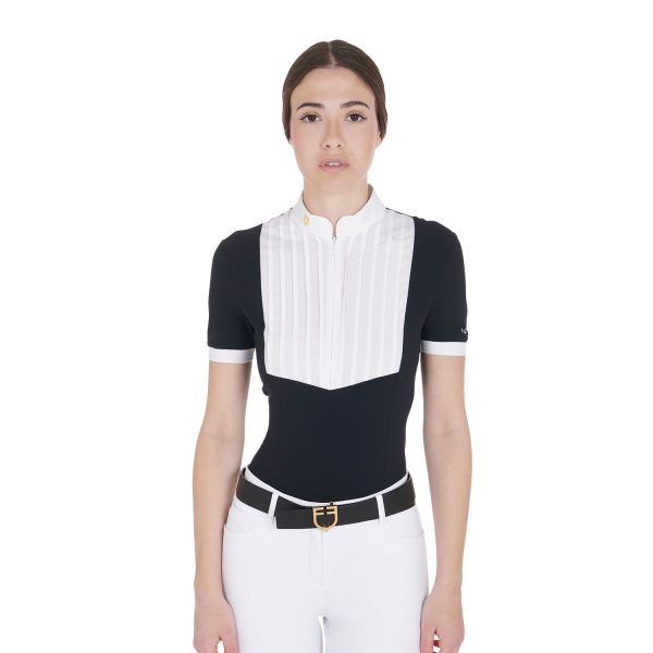 WOMAN POLO SHIRT SS ZIP - immagine 7