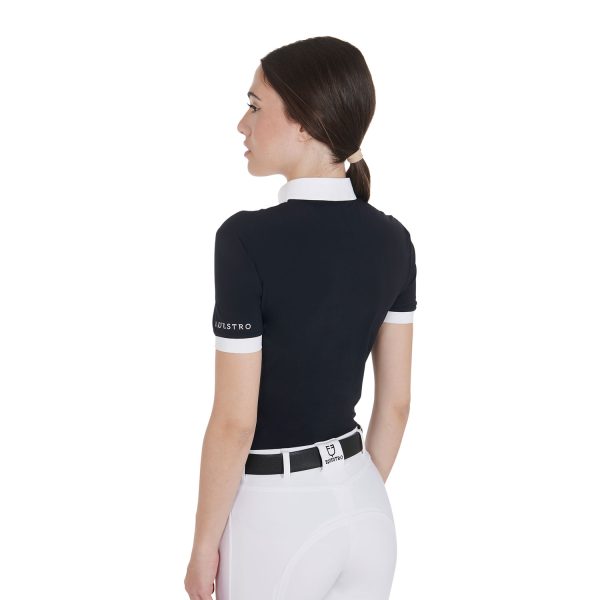 WOMAN POLO SHIRT SS ZIP - immagine 8