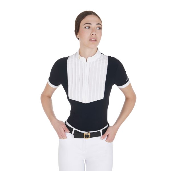 WOMAN POLO SHIRT SS ZIP - immagine 10