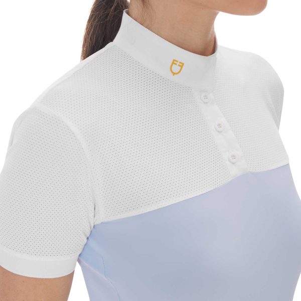 WOMAN POLO SHIRT SS BUTTONS 1/2 MESH - immagine 24