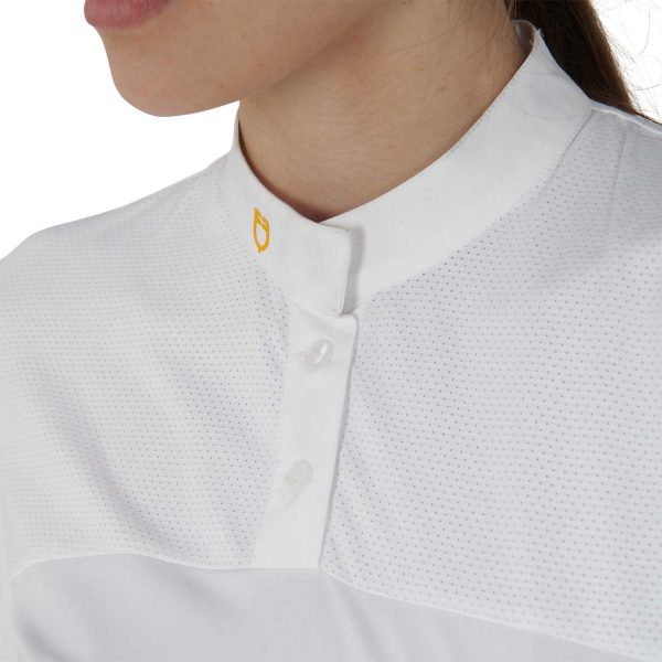 WOMAN POLO SHIRT SS BUTTONS 1/2 MESH - immagine 19