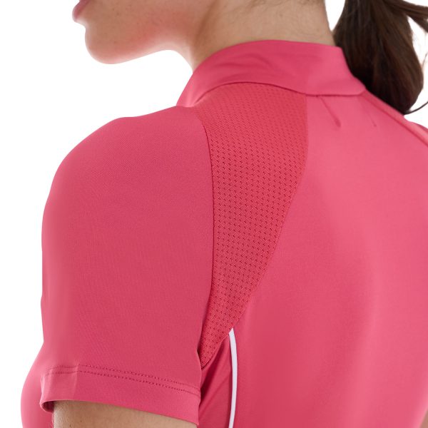 WOMAN TECHNICAL TRAINING POLO SS ZIP - immagine 5