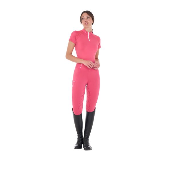 WOMAN TECHNICAL TRAINING POLO SS ZIP - immagine 8