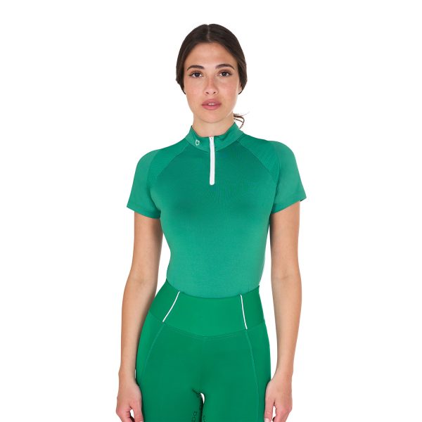 WOMAN TECHNICAL TRAINING POLO SS ZIP - immagine 9